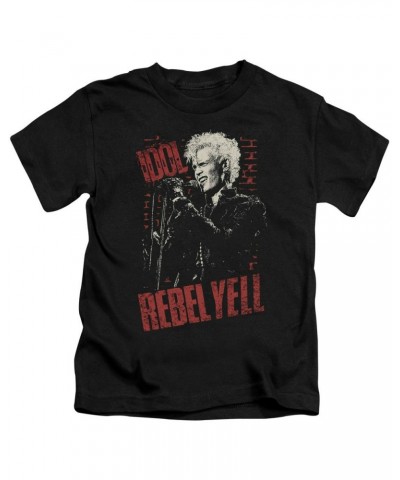 Billy Idol Kids T Shirt | BRICK WALL Kids Tee $5.10 Kids