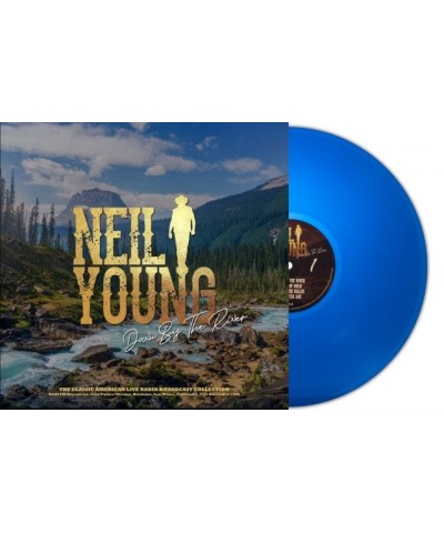 Neil Young LP Vinyl Record - Klos Fm Broadcast Cow Palace Theater Brisbane San Mateo Ca 21st November 19 86 (Blue Vinyl) $16....