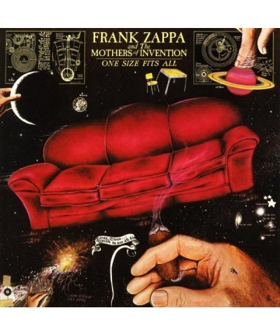 Frank Zappa ONE SIZE FITS ALL Vinyl Record $12.25 Vinyl