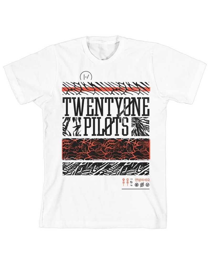 Twenty One Pilots Athletic Stack T-Shirt $6.40 Shirts