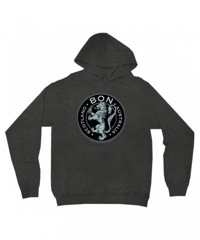 Bon Scott Hoodie | Bon Scotland Australia Logo Hoodie $18.38 Sweatshirts