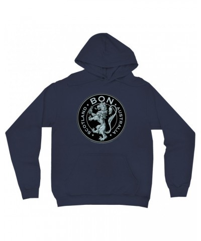 Bon Scott Hoodie | Bon Scotland Australia Logo Hoodie $18.38 Sweatshirts