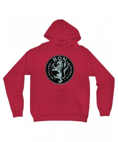 Bon Scott Hoodie | Bon Scotland Australia Logo Hoodie $18.38 Sweatshirts