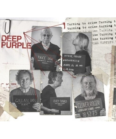 Deep Purple TURNING TO CRIME on Crystal Clear Vinyl $9.90 Vinyl