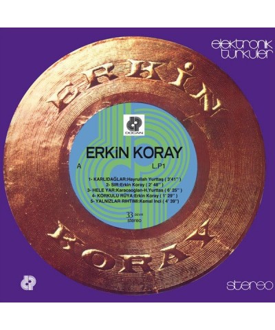 Erkin Koray ELEKTRONIK TURKULER Vinyl Record $8.32 Vinyl