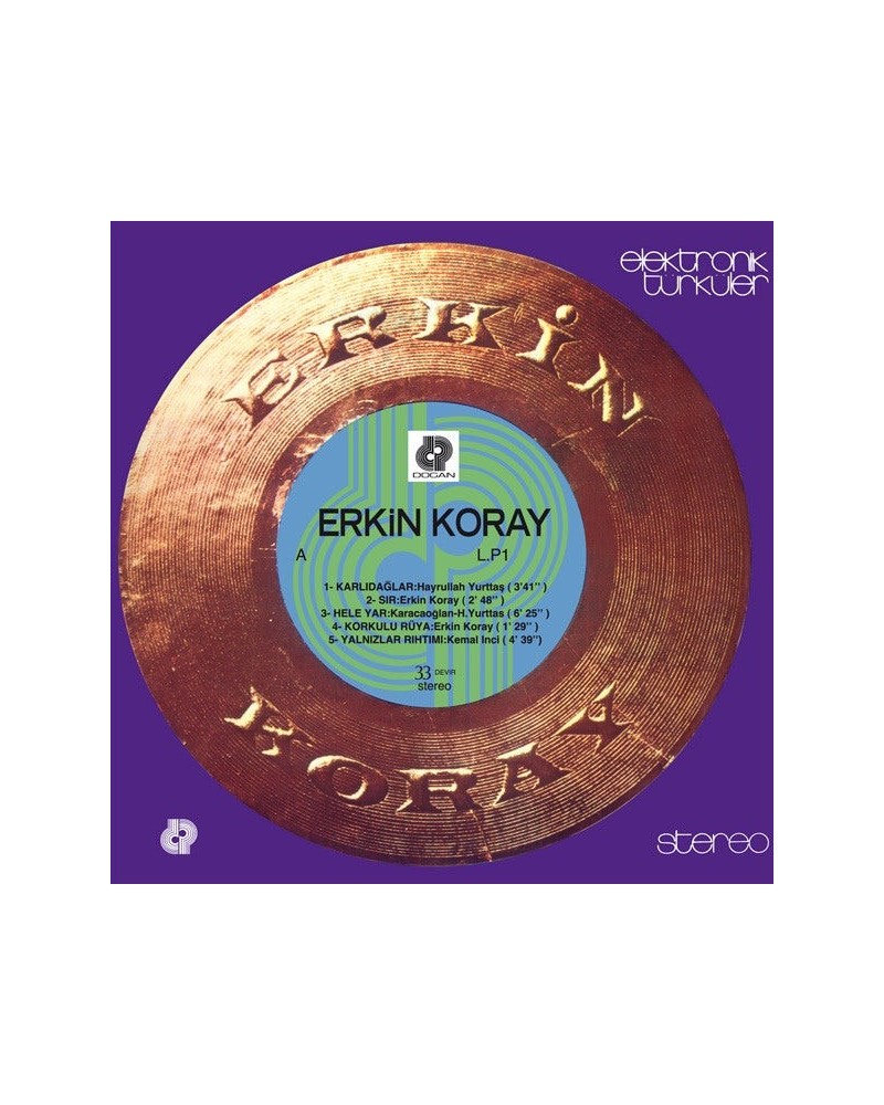 Erkin Koray ELEKTRONIK TURKULER Vinyl Record $8.32 Vinyl