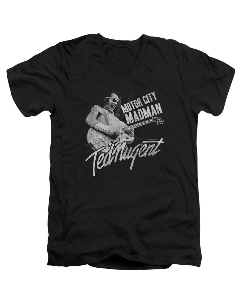 Ted Nugent T Shirt (Slim Fit) | MADMAN Slim-fit Tee $9.03 Shirts