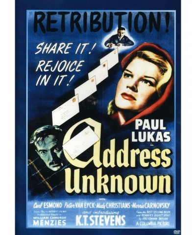 Address Unknown DVD $8.82 Videos