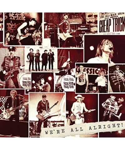 Cheap Trick WE'RE ALL ALRIGHT Vinyl Record $5.73 Vinyl