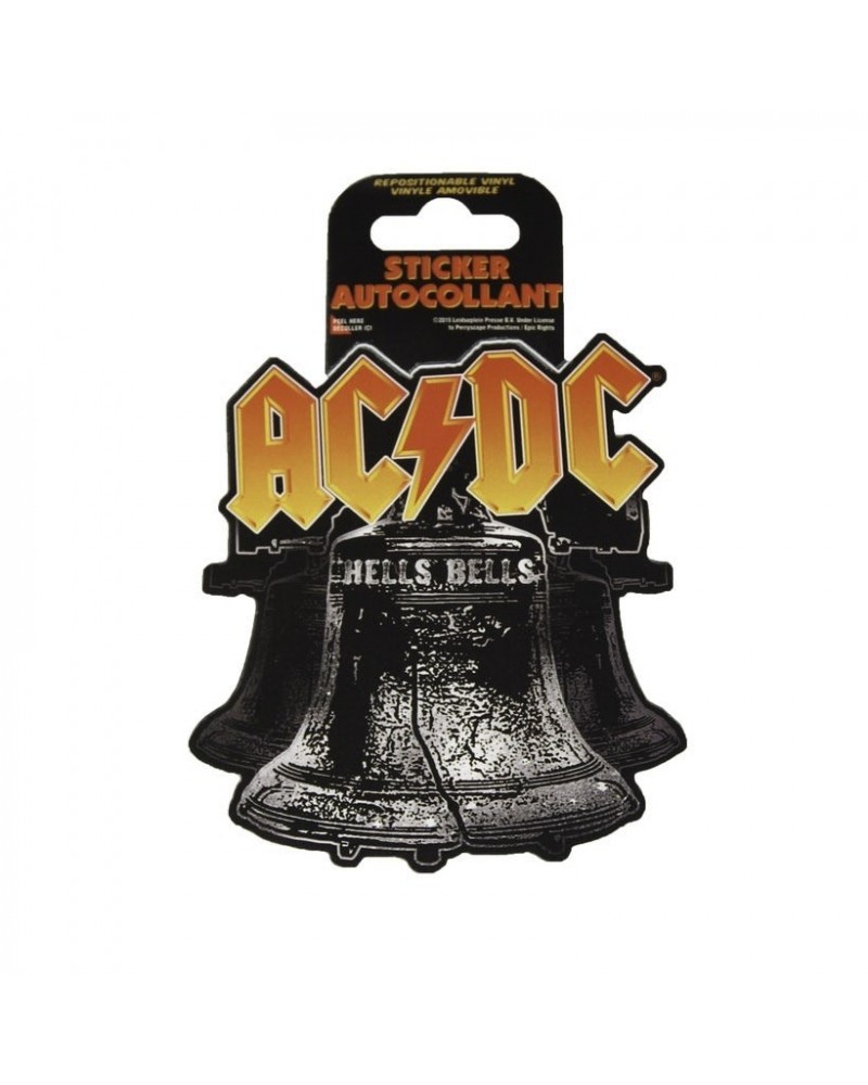 AC/DC Hells Bells Reusable Vinyl Sticker $1.88 Vinyl