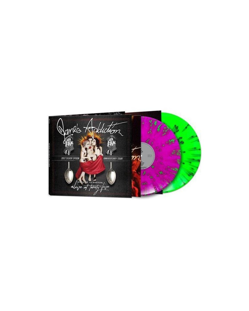 Jane's Addiction Alive At Twenty-Five - Ritual De Lo Habitual Live (Purple/Green) Vinyl Record $23.00 Vinyl