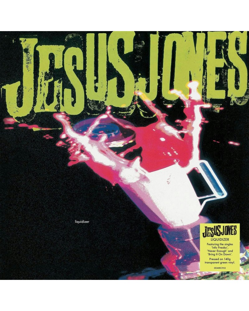 Jesus Jones Liquidizer Vinyl Record $6.10 Vinyl