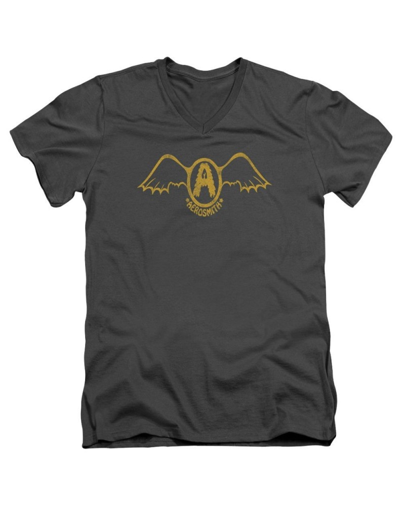 Aerosmith T Shirt (Slim Fit) | RETRO LOGO Slim-fit Tee $9.24 Shirts