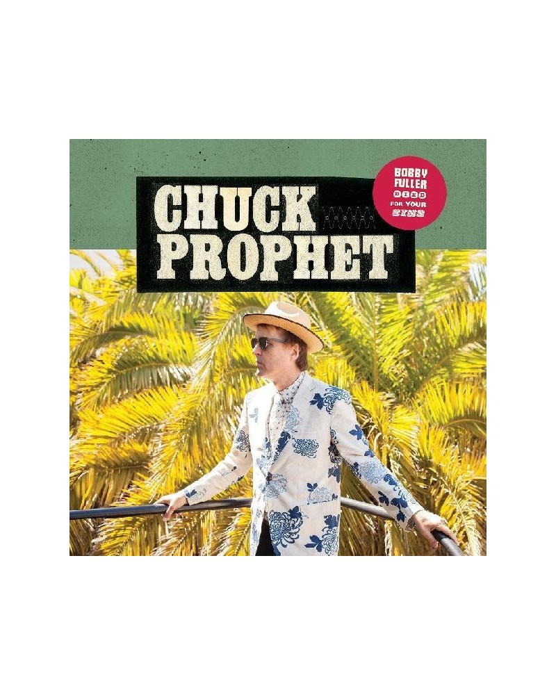 Chuck Prophet BOBBY FULLER DIED FOR YOUR SINS (5TH ANNIVERSARY EDITION) (RED CLOUDY VINYL) Vinyl Record $12.72 Vinyl