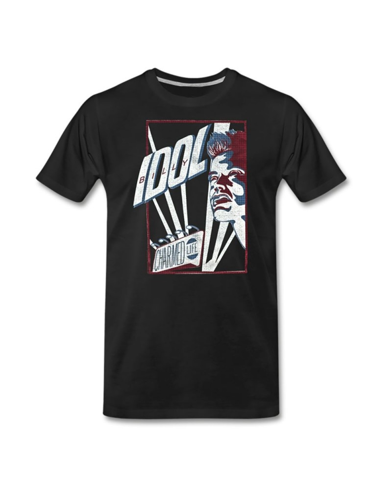 Billy Idol CHARMED LIFE GRAPHIC T-SHIRT $11.38 Shirts