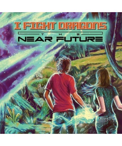 I Fight Dragons The Near Future (LP) (Green w/ Blue Swirl) Vinyl Record $10.69 Vinyl