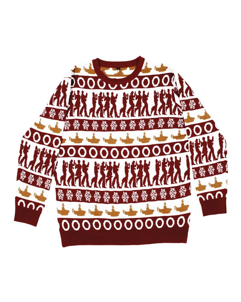 The Beatles Yellow Submarine Holiday Jacquard Knit Sweater $37.00 Sweatshirts