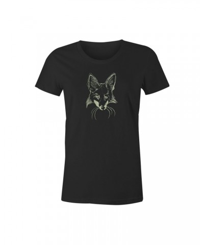 Neko Case Fox Face Tee - Womens $8.06 Shirts