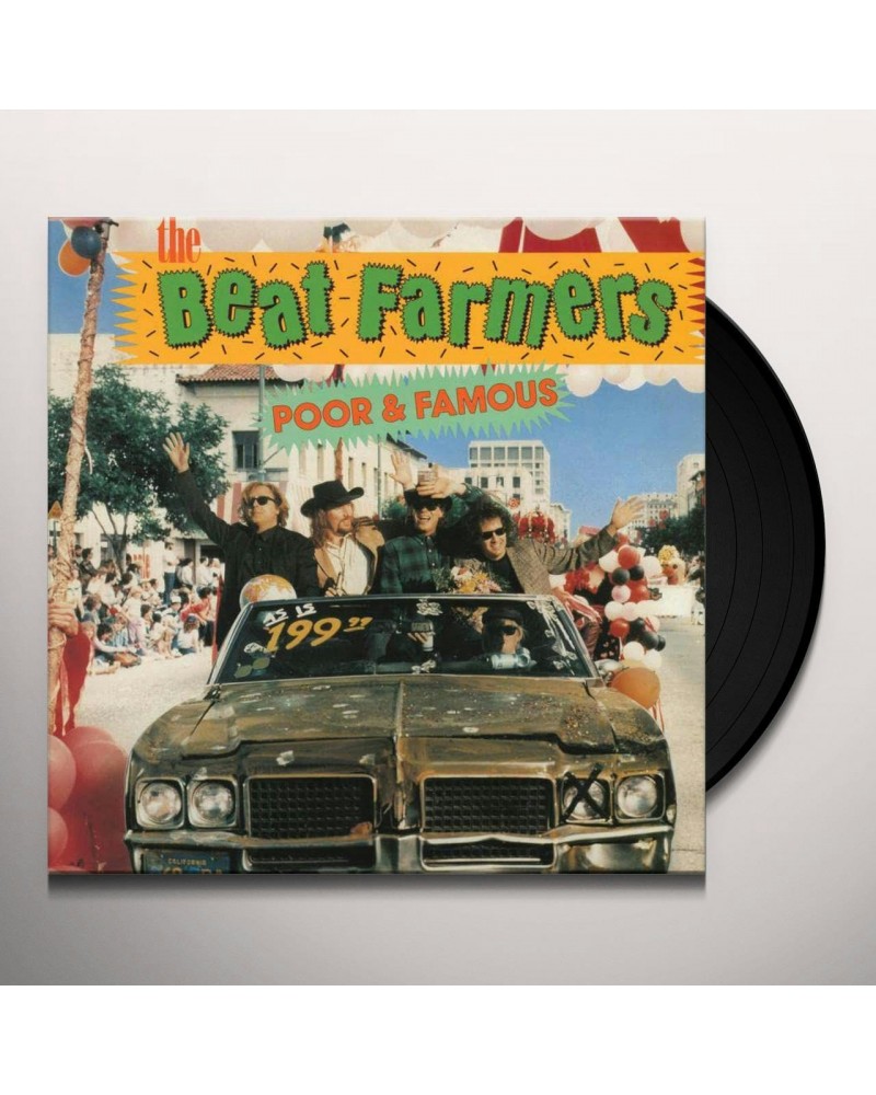 The Beat Farmers Poor & Famous Vinyl Record $9.18 Vinyl