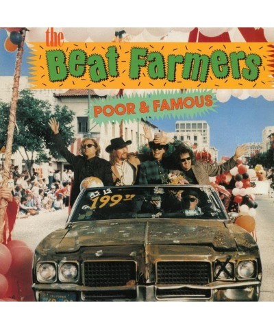 The Beat Farmers Poor & Famous Vinyl Record $9.18 Vinyl