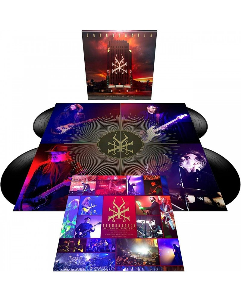 Soundgarden Live From The Artists Den (Deluxe 4 LP / Box Set) Vinyl Record $35.10 Vinyl