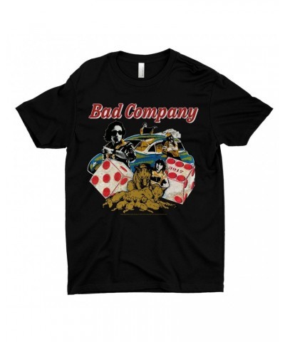 Bad Company T-Shirt | Rock n' Roll Fantasy '79 Collage Shirt $8.48 Shirts