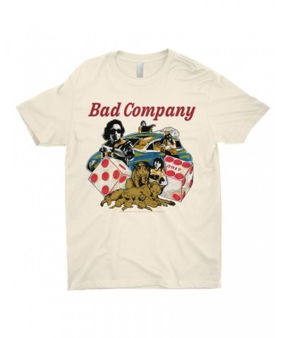 Bad Company T-Shirt | Rock n' Roll Fantasy '79 Collage Shirt $8.48 Shirts