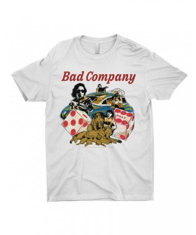 Bad Company T-Shirt | Rock n' Roll Fantasy '79 Collage Shirt $8.48 Shirts