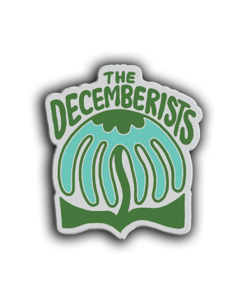 The Decemberists Flower Pin - Green $3.80 Accessories