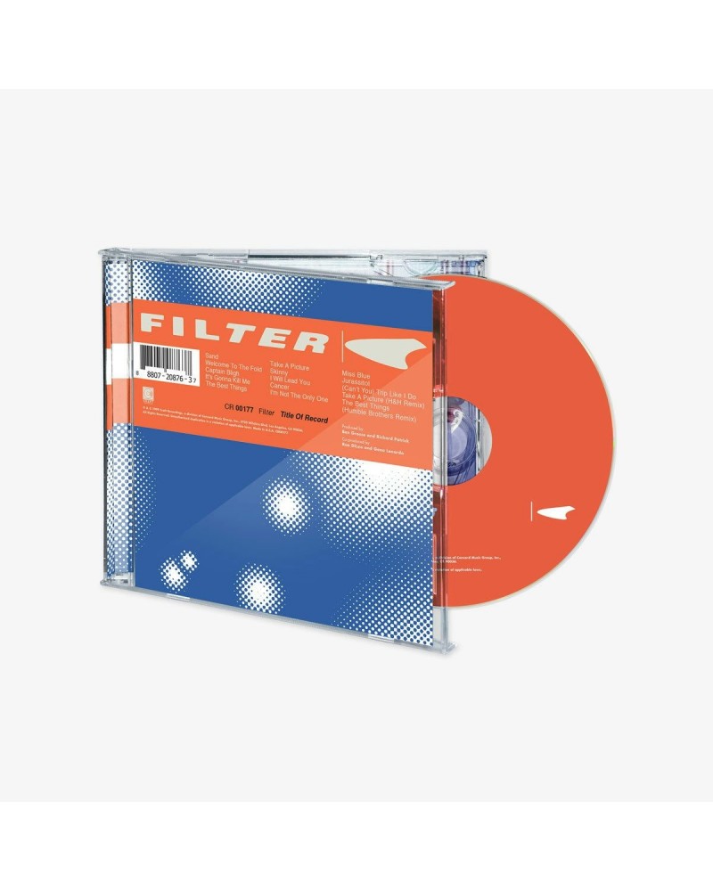 Filter Title of Record (CD) $6.88 CD