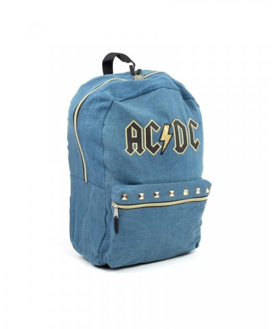 AC/DC Denim Studded Backpack $10.50 Bags