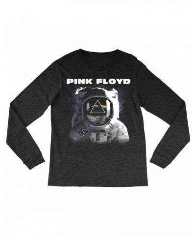 Pink Floyd Long Sleeve Shirt | Dark Side Of The Moon Astronaut Shirt $12.88 Shirts