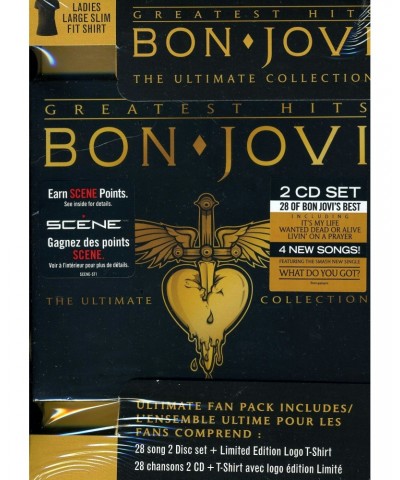 Bon Jovi GREATEST HITS ULTIMATE FAN PACK CD $14.36 CD