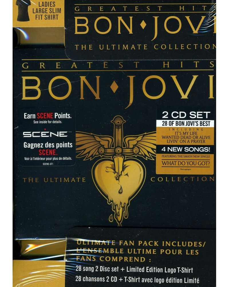 Bon Jovi GREATEST HITS ULTIMATE FAN PACK CD $14.36 CD