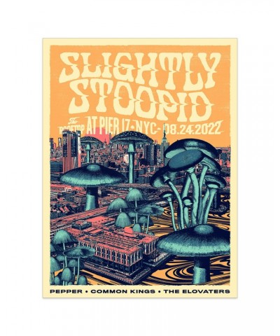 Slightly Stoopid 8/24 New York NY SHOW POSTER - Regular & Foil $20.00 Decor