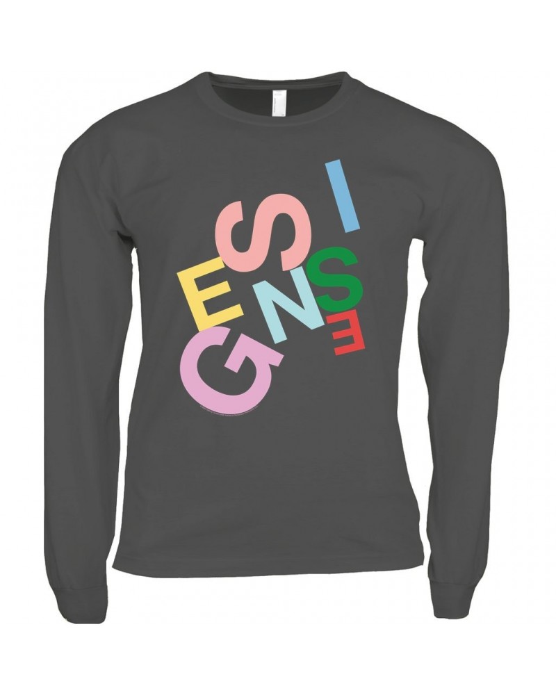 Genesis Long Sleeve Shirt | Logo Pastel Shirt $9.88 Shirts