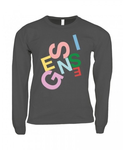 Genesis Long Sleeve Shirt | Logo Pastel Shirt $9.88 Shirts