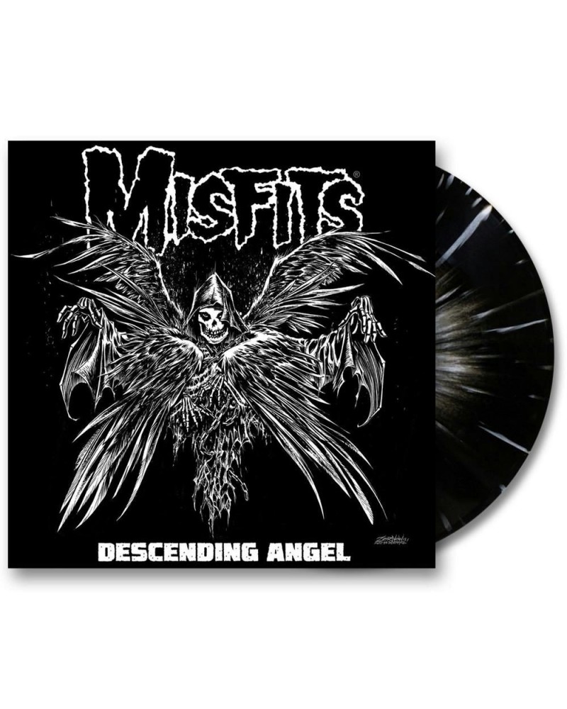 Misfits DESCENDING ANGEL 12-INCH - Black Vinyl With White Splatter $5.76 Vinyl