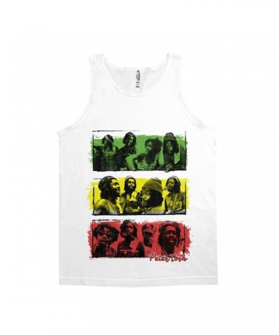 Peter Tosh Unisex Tank Top | Reggae Photo Collage Shirt $8.48 Shirts