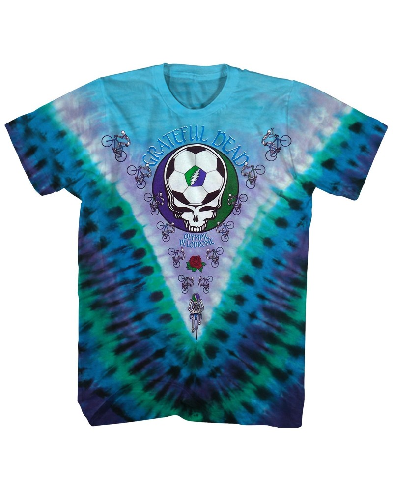 Grateful Dead T-Shirt | Cal State Concert Tie Dye Shirt (Reissue) $13.90 Shirts