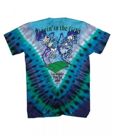 Grateful Dead T-Shirt | Cal State Concert Tie Dye Shirt (Reissue) $13.90 Shirts