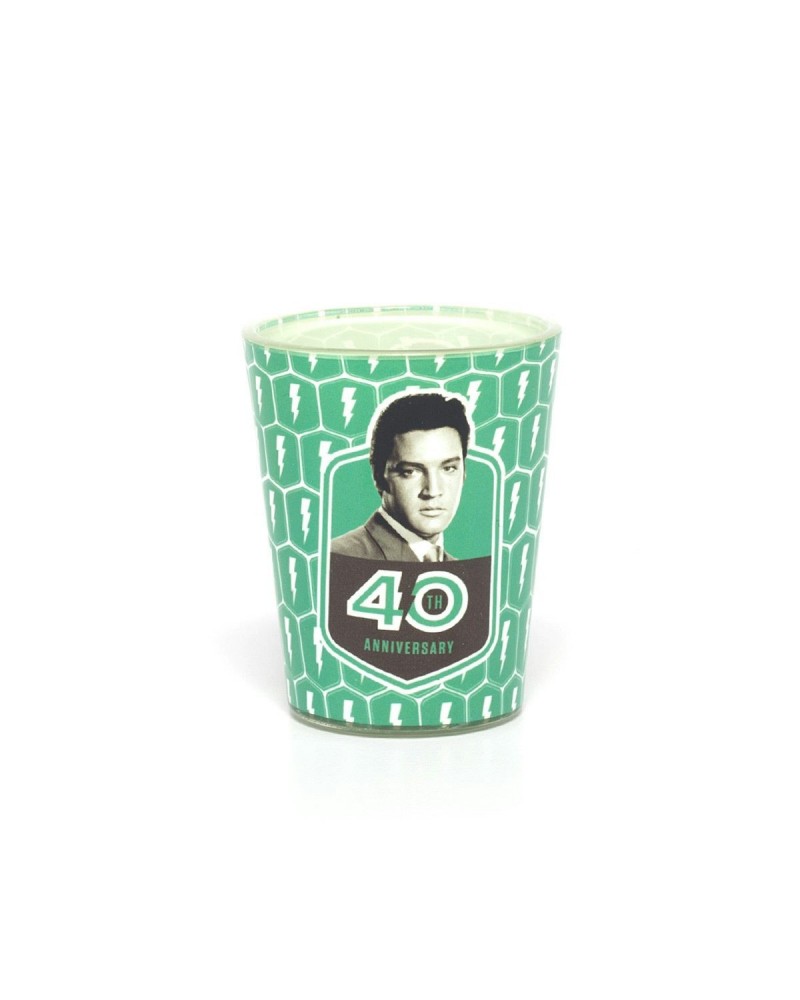 Elvis Presley 2017 40th Anniversary Shot Glass $1.88 Drinkware