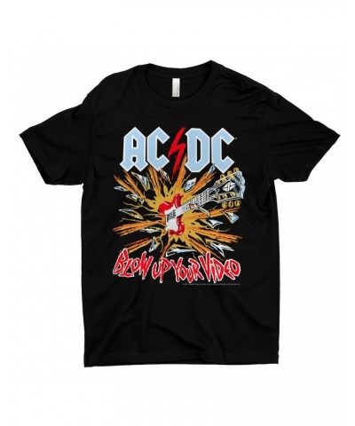 AC/DC T-Shirt | Blow Up Your Video Primary Colors Shirt $9.23 Shirts