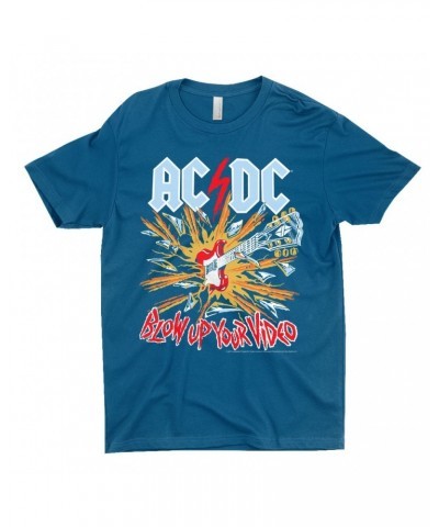 AC/DC T-Shirt | Blow Up Your Video Primary Colors Shirt $9.23 Shirts