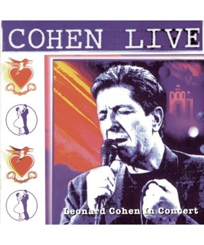 Leonard Cohen COHEN LIVE: IN CONCERT CD $6.14 CD