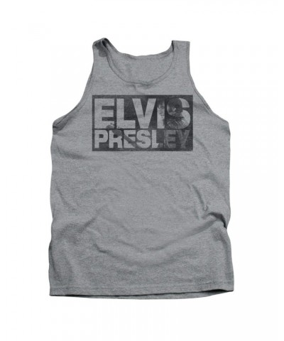 Elvis Presley Tank Top | BLOCK LETTERS Sleeveless Shirt $6.48 Shirts