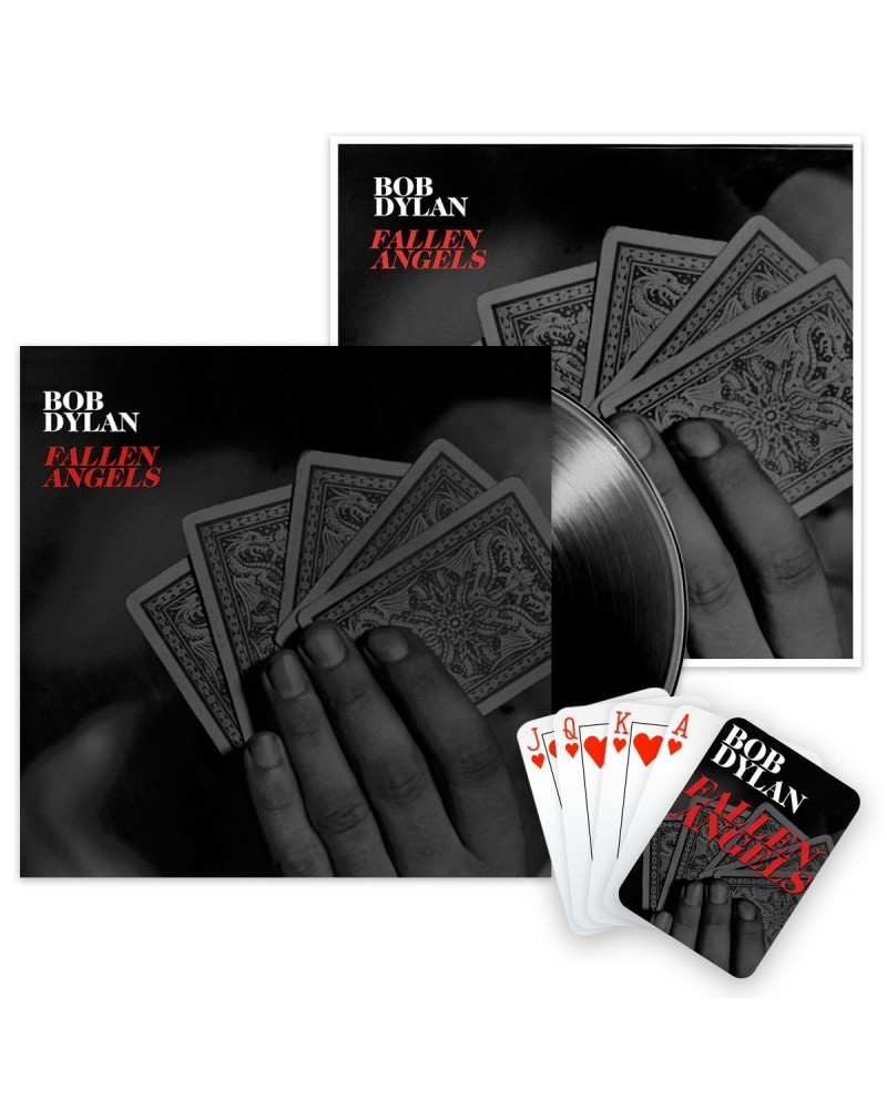 Bob Dylan Fallen Angels Vinyl LP + Litho + Playing Cards $18.49 Vinyl