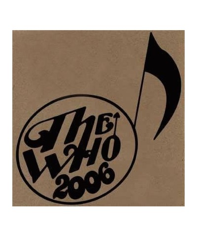 The Who LIVE: EDMONTON AB 10/06/06 CD $4.25 CD