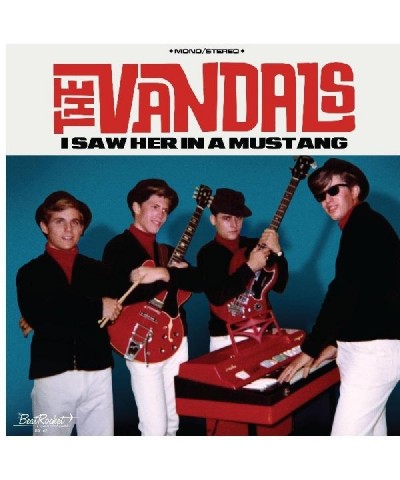 The Vandals I Saw Her In A Mustang (Blue Vinyl) Vinyl Record $5.94 Vinyl