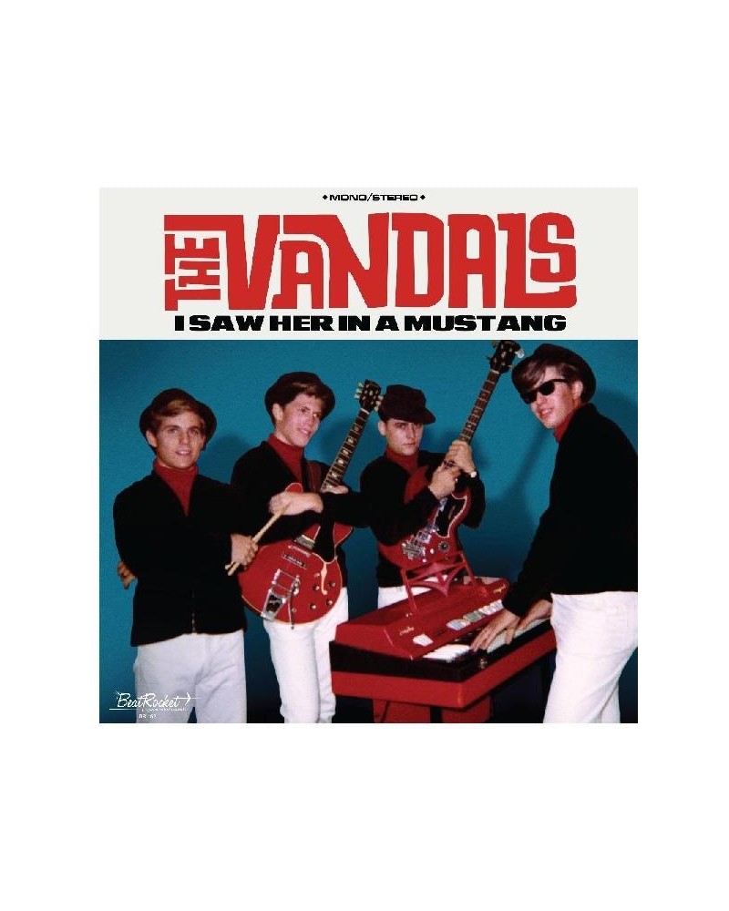 The Vandals I Saw Her In A Mustang (Blue Vinyl) Vinyl Record $5.94 Vinyl